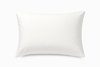 White pillow on a white background